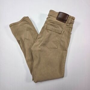 Revtown Decade Denim Sharp Pants Mens‎ 33x30 Tan Khaki Stretch Casual Jeans